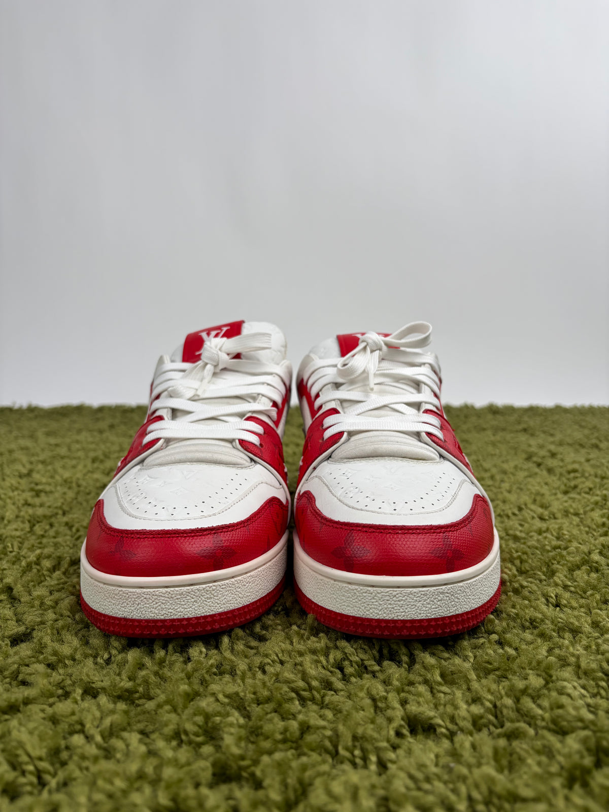 Louis Vuitton Trainer Rosso 9