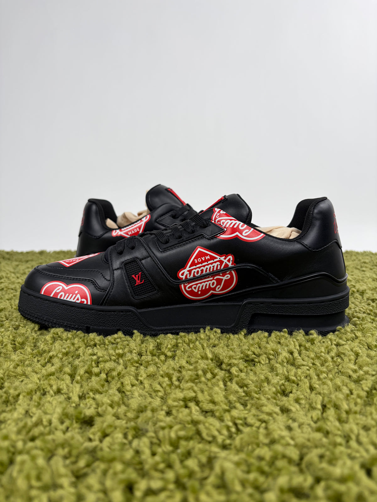 Louis Vuitton Trainer Nero Multicolor 9
