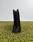 Pochette Goyard Jouvence MM in tela Goyardine Nera