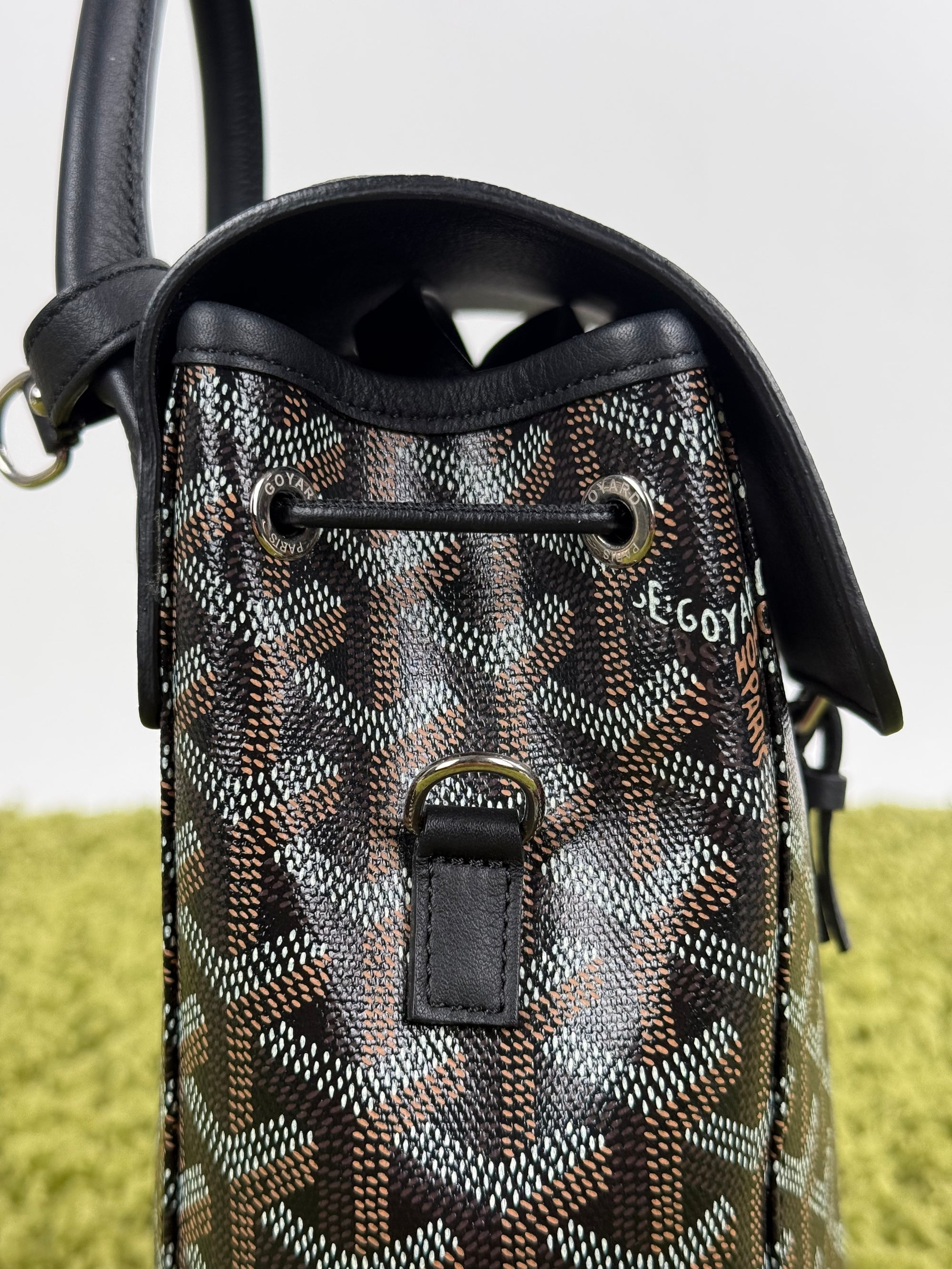 Zaino Goyard Alpin Mini in tela Goyardine Goyard Nero