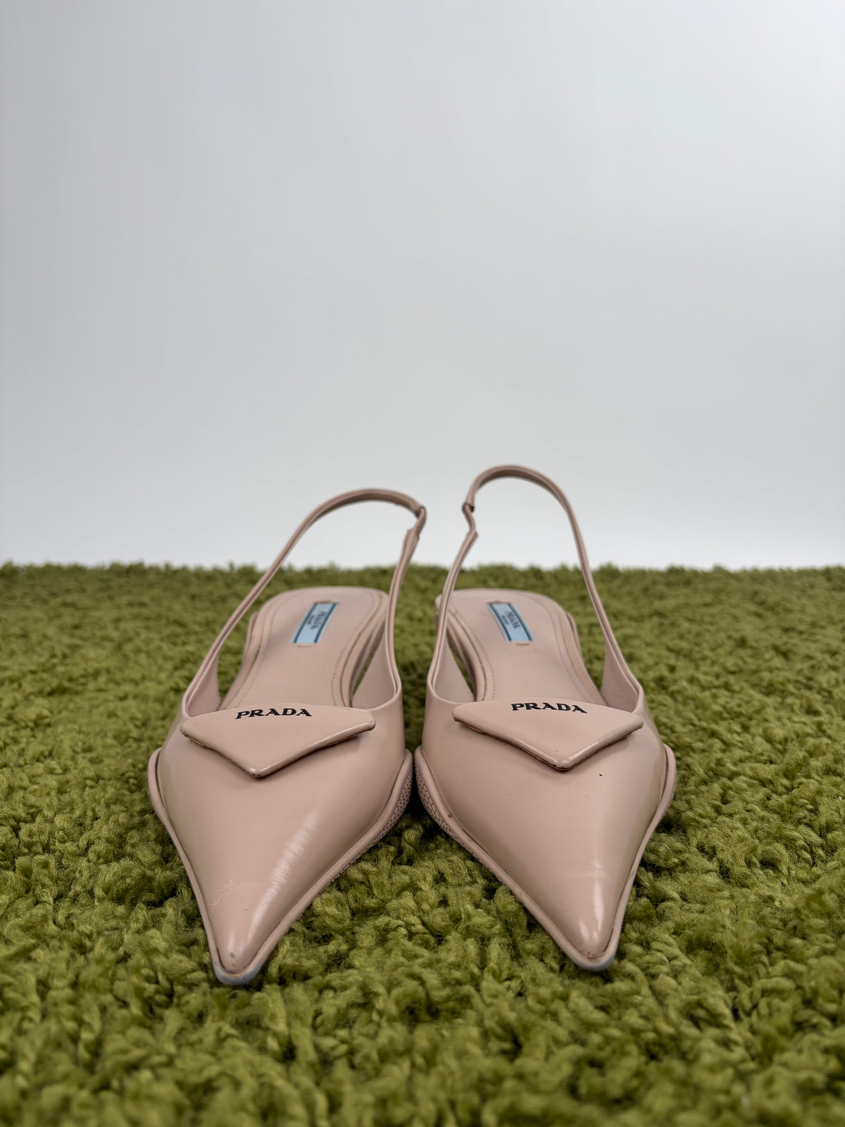 Décolleté SlingBack Prada Rosa 37