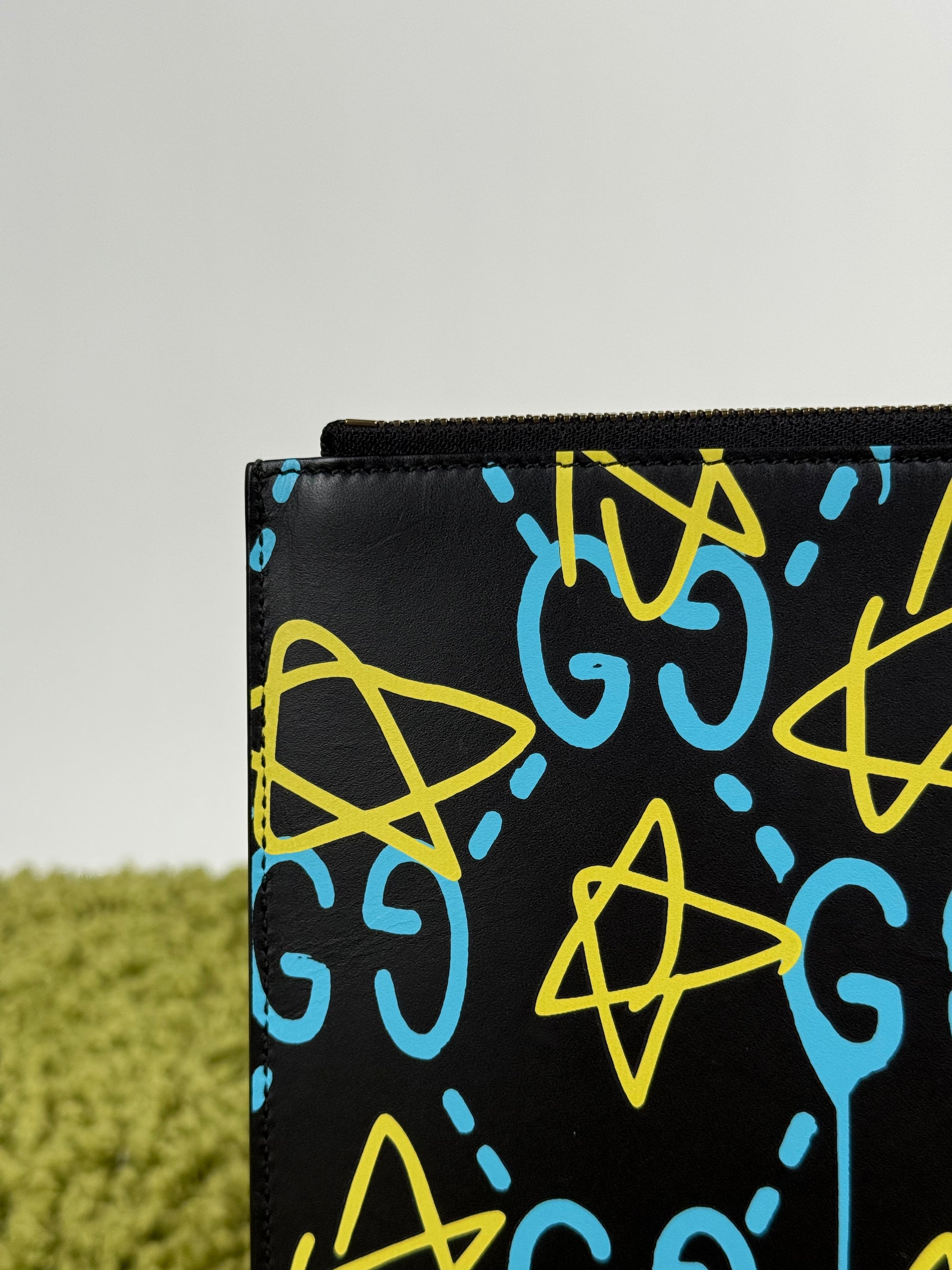 Pochette GucciGhost Nera Multicolor
