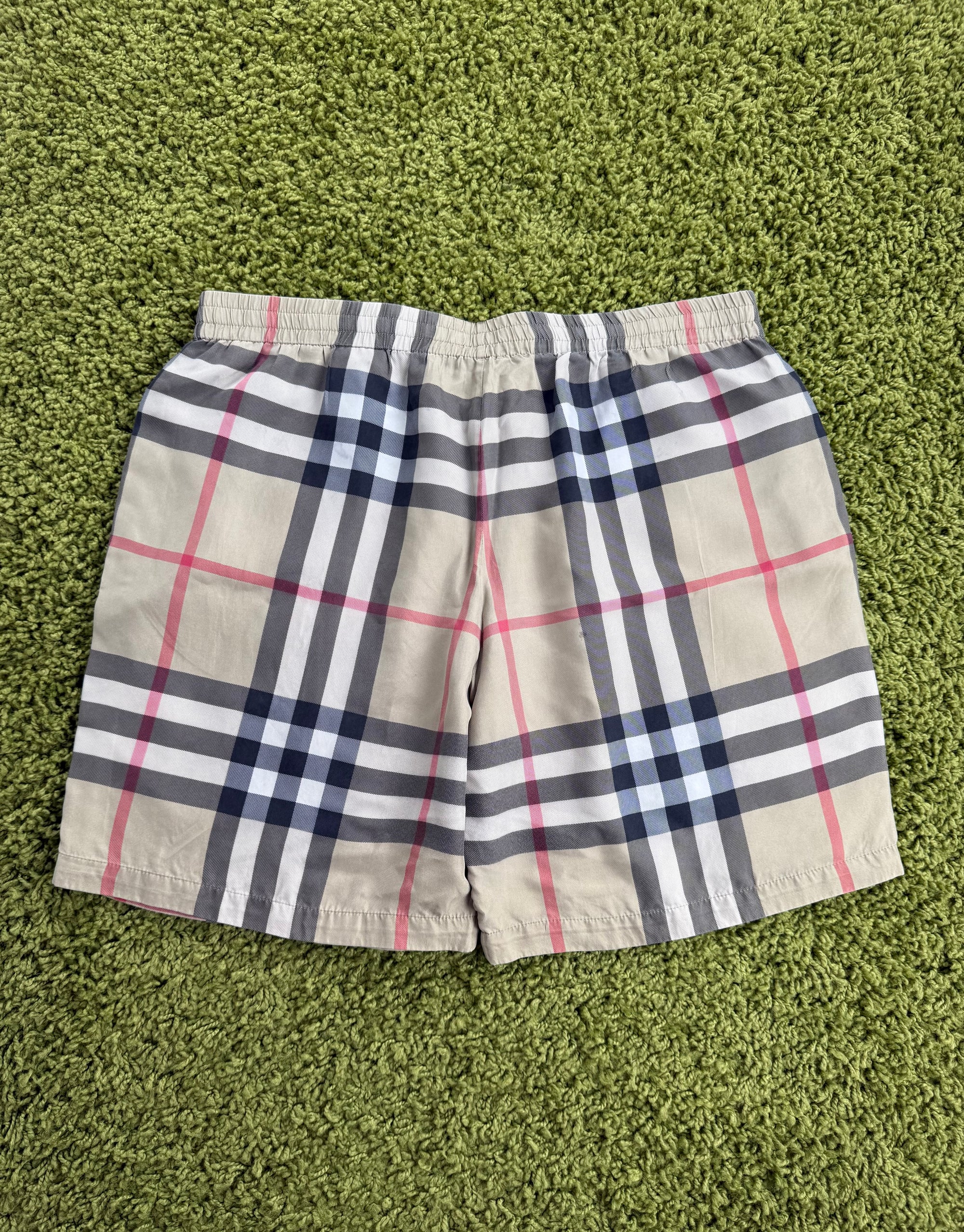 Pantaloncino a quadri Burberry Beige XL
