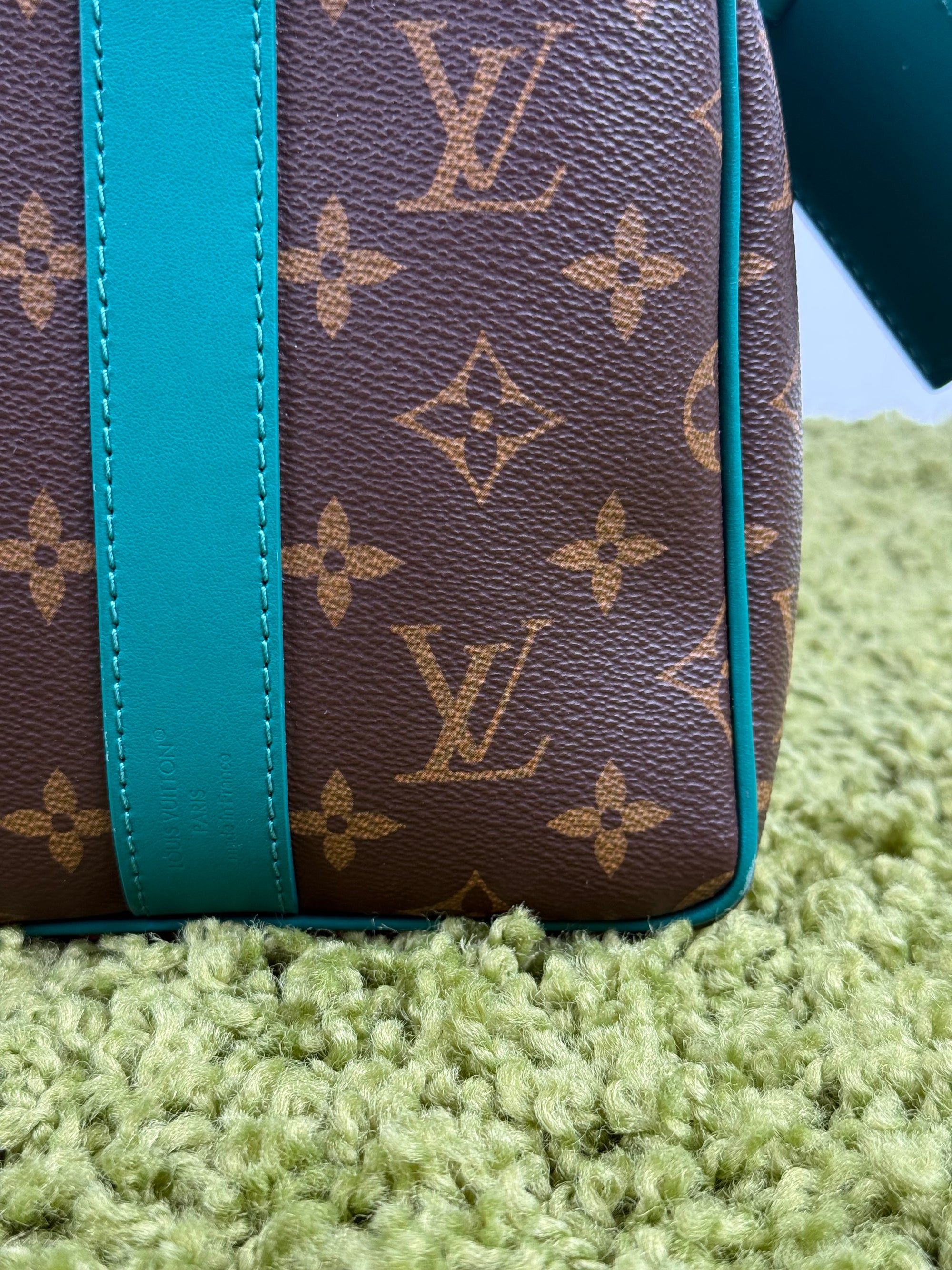 Borsone Keepall Louis Vuitton Baundoliere Marrone