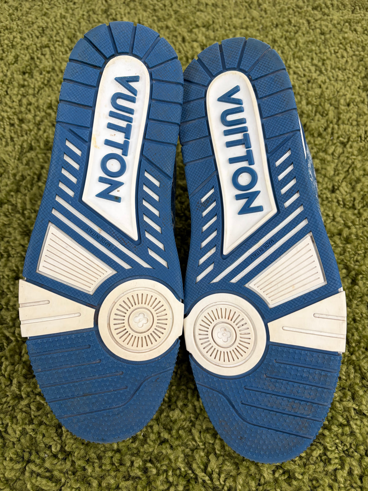 Louis avuitton Trainer In Denim Blu 7.5
