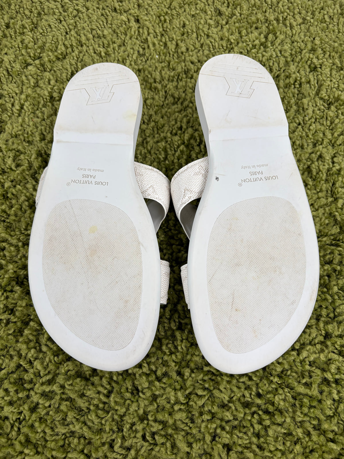 Oasis Mule Louis Vuitton Bianco 7.5