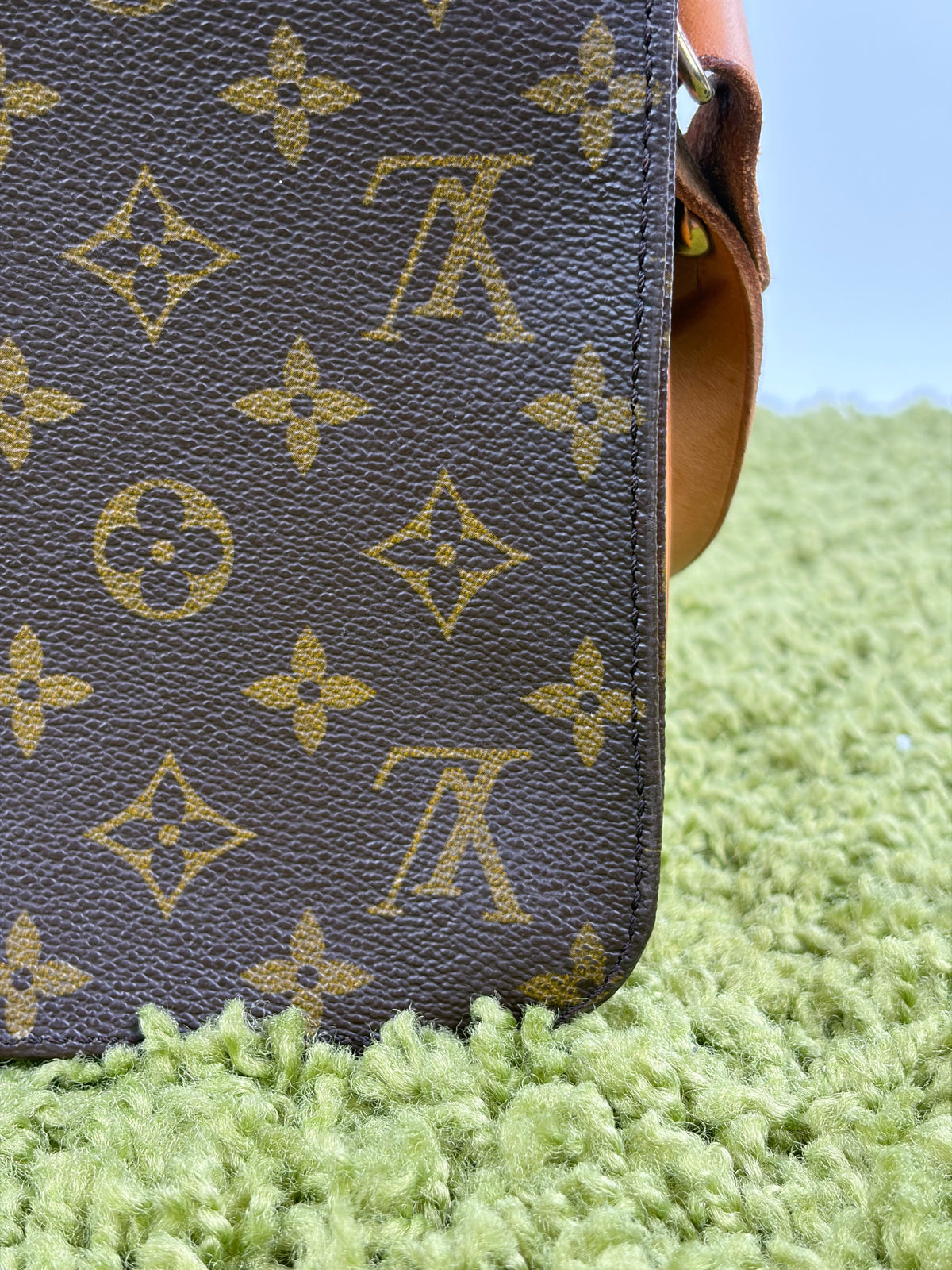 Borsa a tracolla Louis Vuitton Cartouchière Marrone