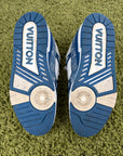 Louis Vuitton Trainer in Denim Blu 7.5