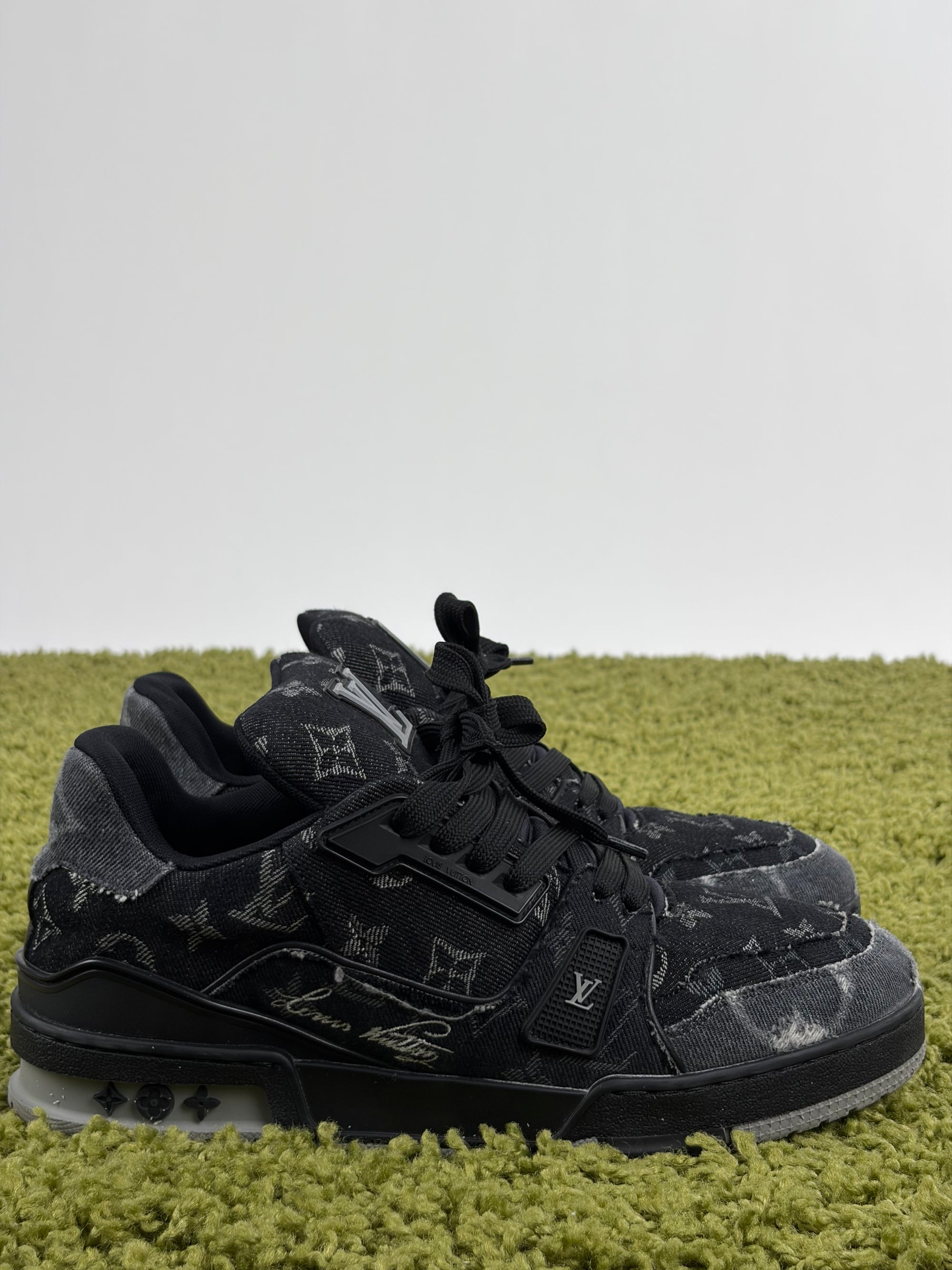 Louis vuitton Trainer Size 6.5=40.5 calza 41.5 nera
