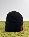 Cappello Chanel nero e fucsia