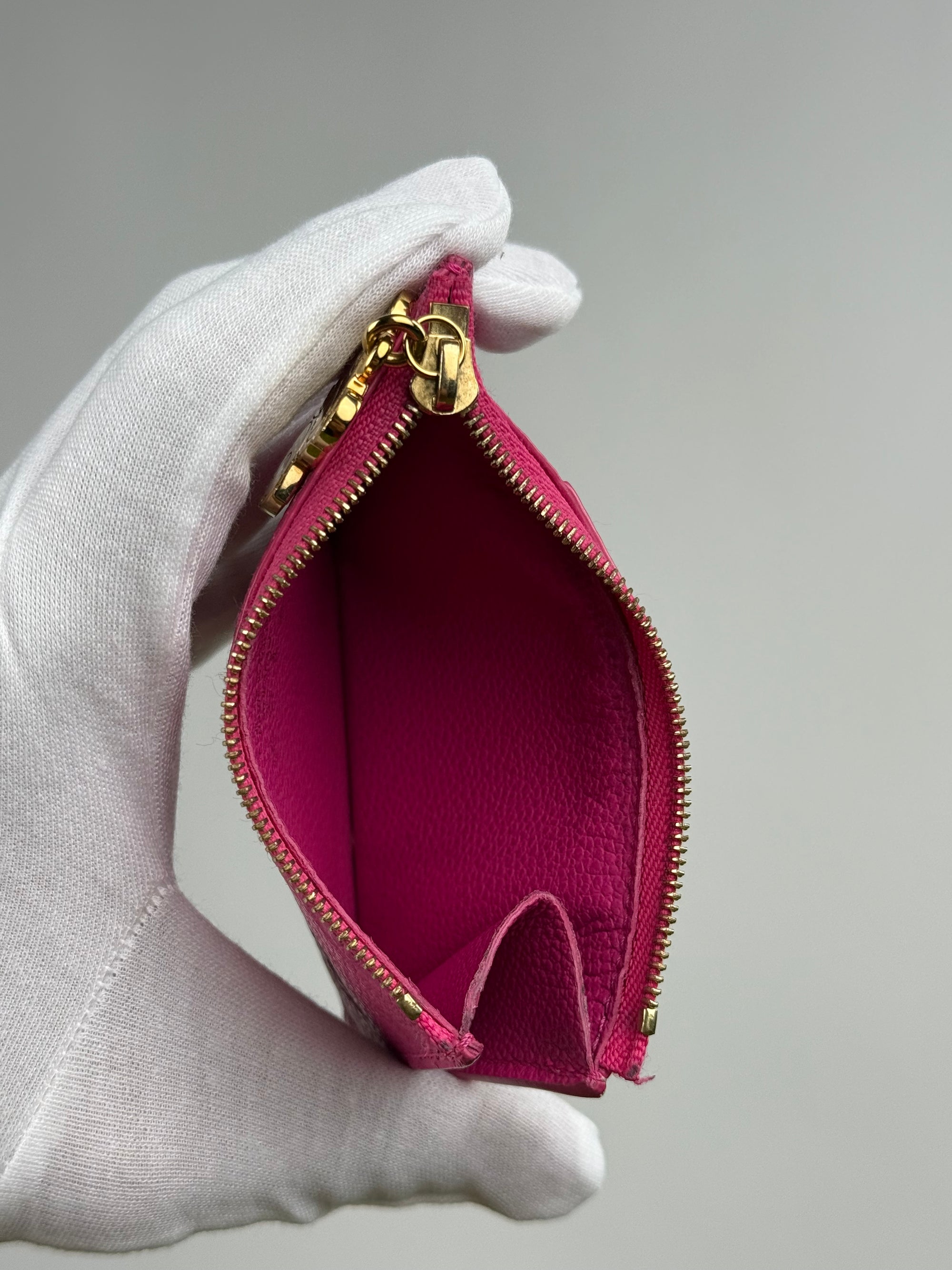 Portacarte Louis Vuitton X Takashi Murakami Rosa Multicolor