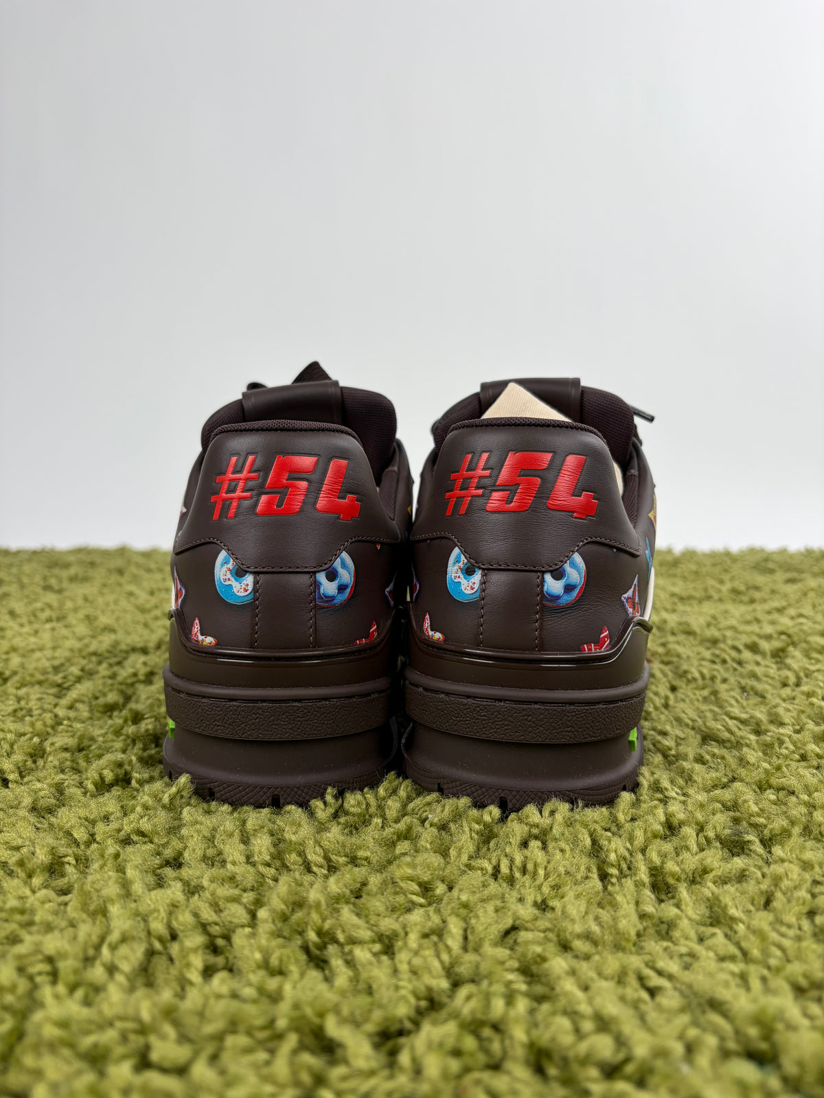 Louis Vuitton Trainer Marrone Multicolor 8.5