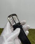 Cintura Louis Vuitton Nera in pelle taglia 90