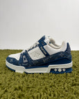 Louis Vuitton Trainer Denim Blu 38