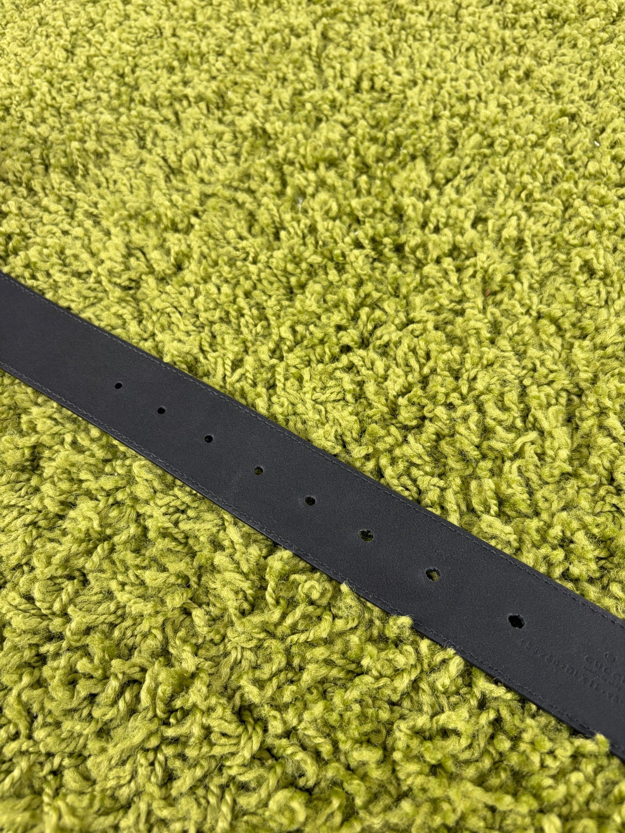 Cintura Gucci nera