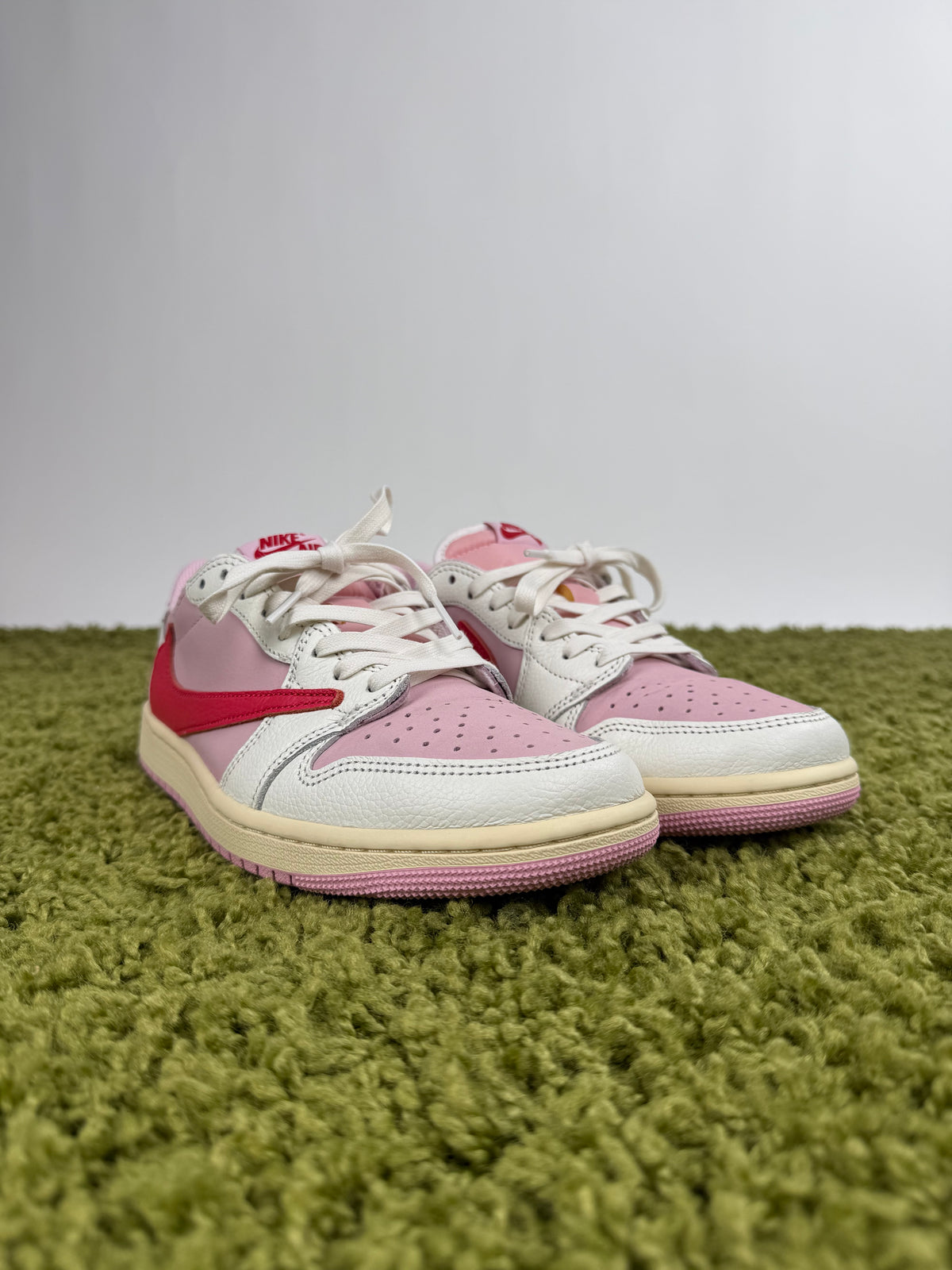 Air Jordan 1 Low X Cactus Jack Travis Scott Rosa Multicolor 42