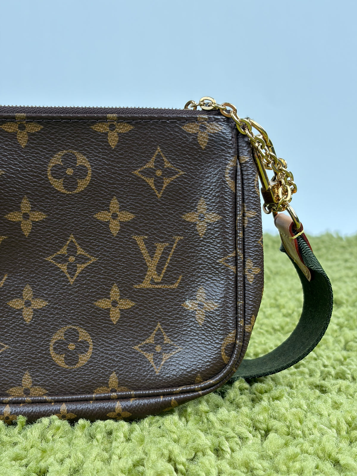 Borsa Louis Vuitton Multi Pochette Marrone