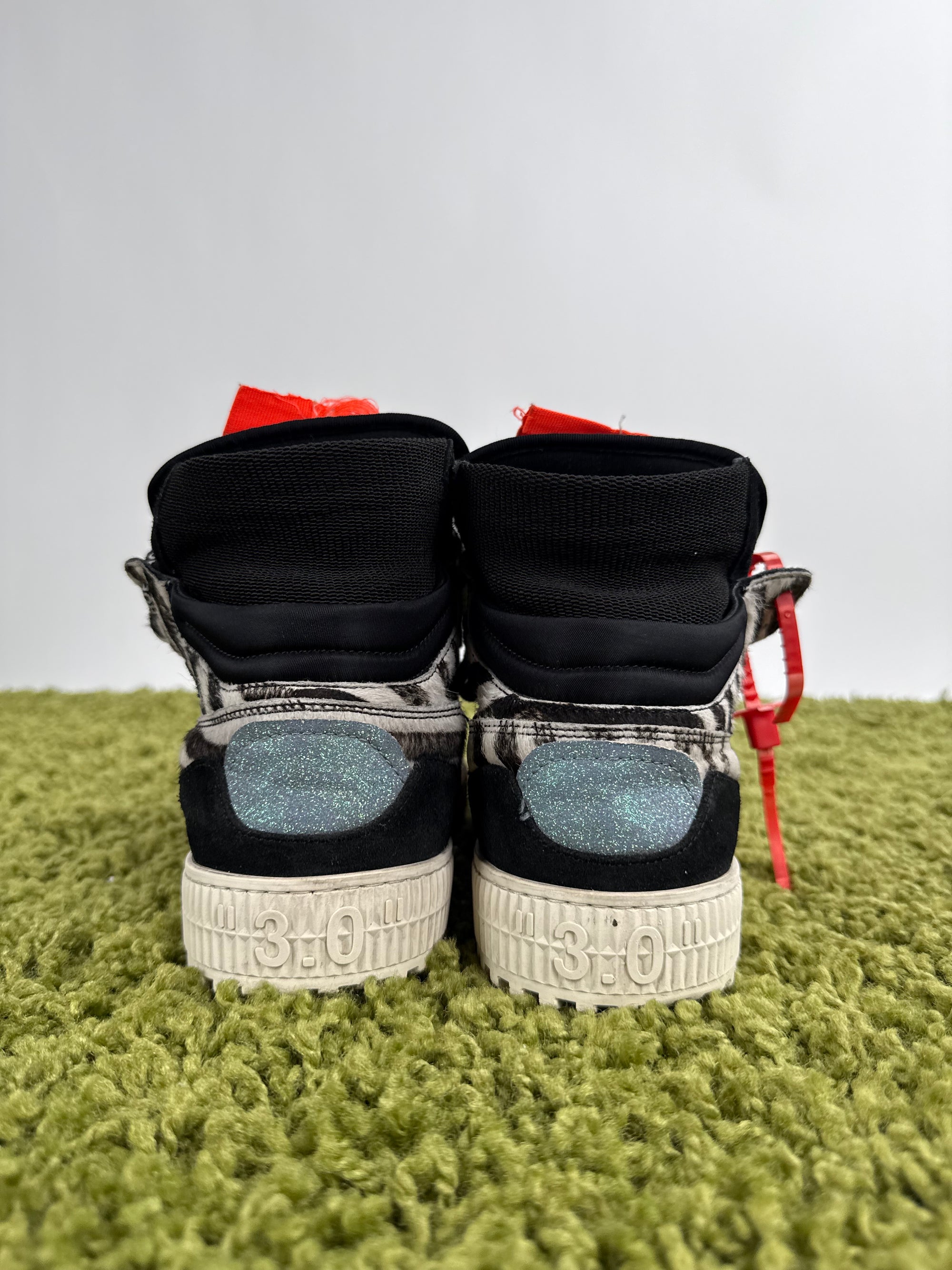 Off White High Sneaker Nere 39