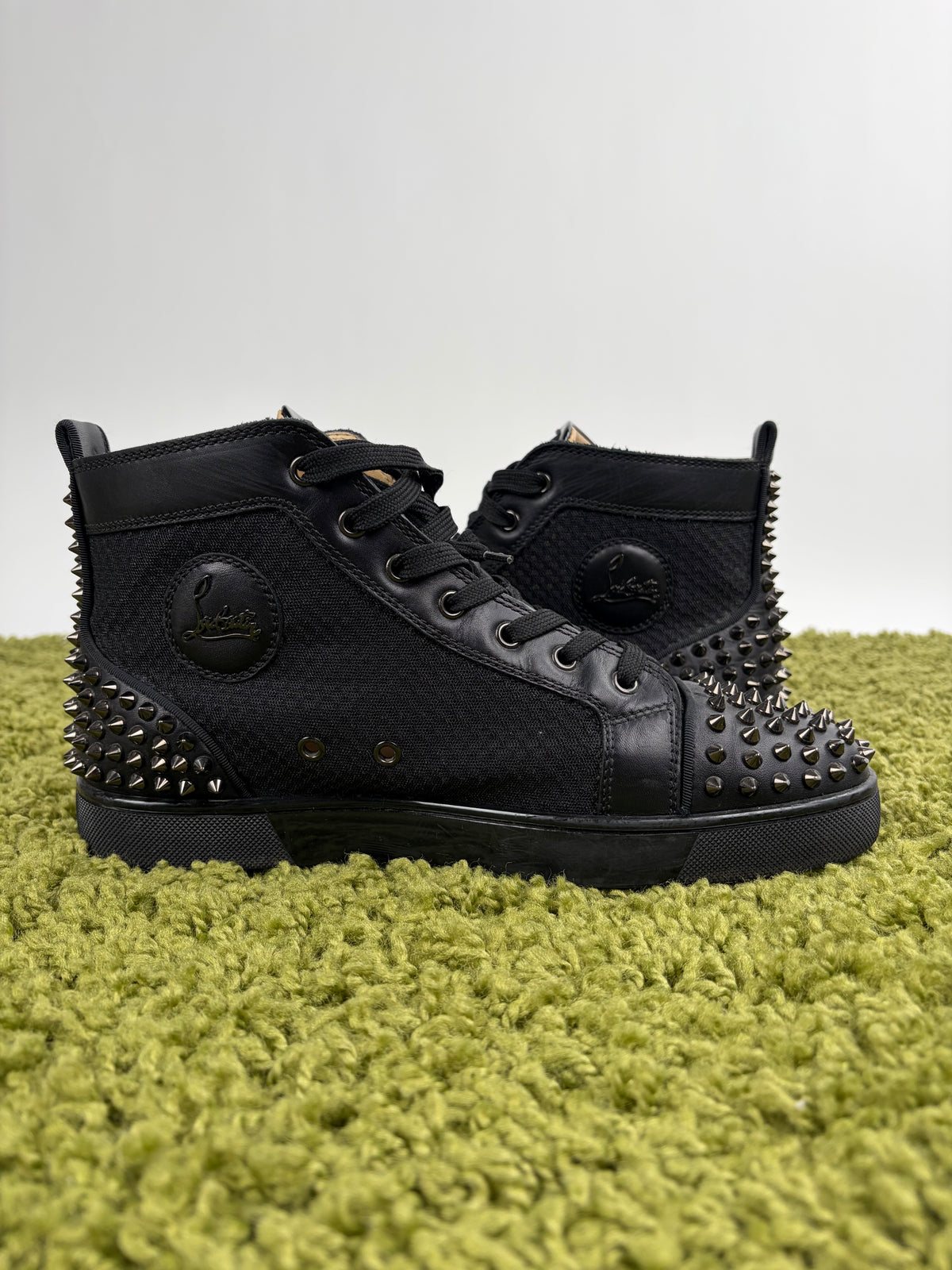 Christian Louboutin Spikes High Nera 43