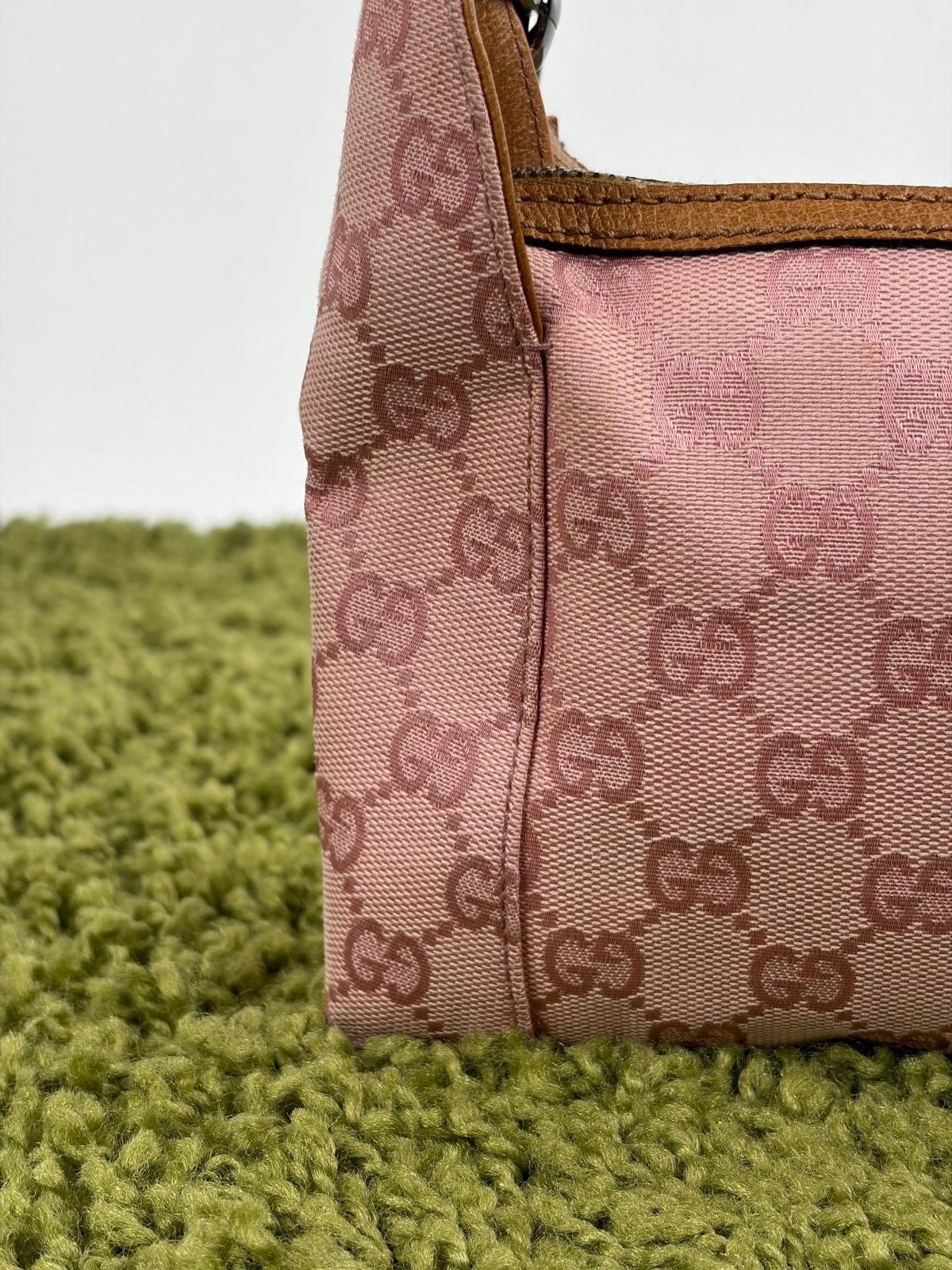 Borsa Gucci Mini Hobo Vintage Rosa - Second Hand Di Fiore