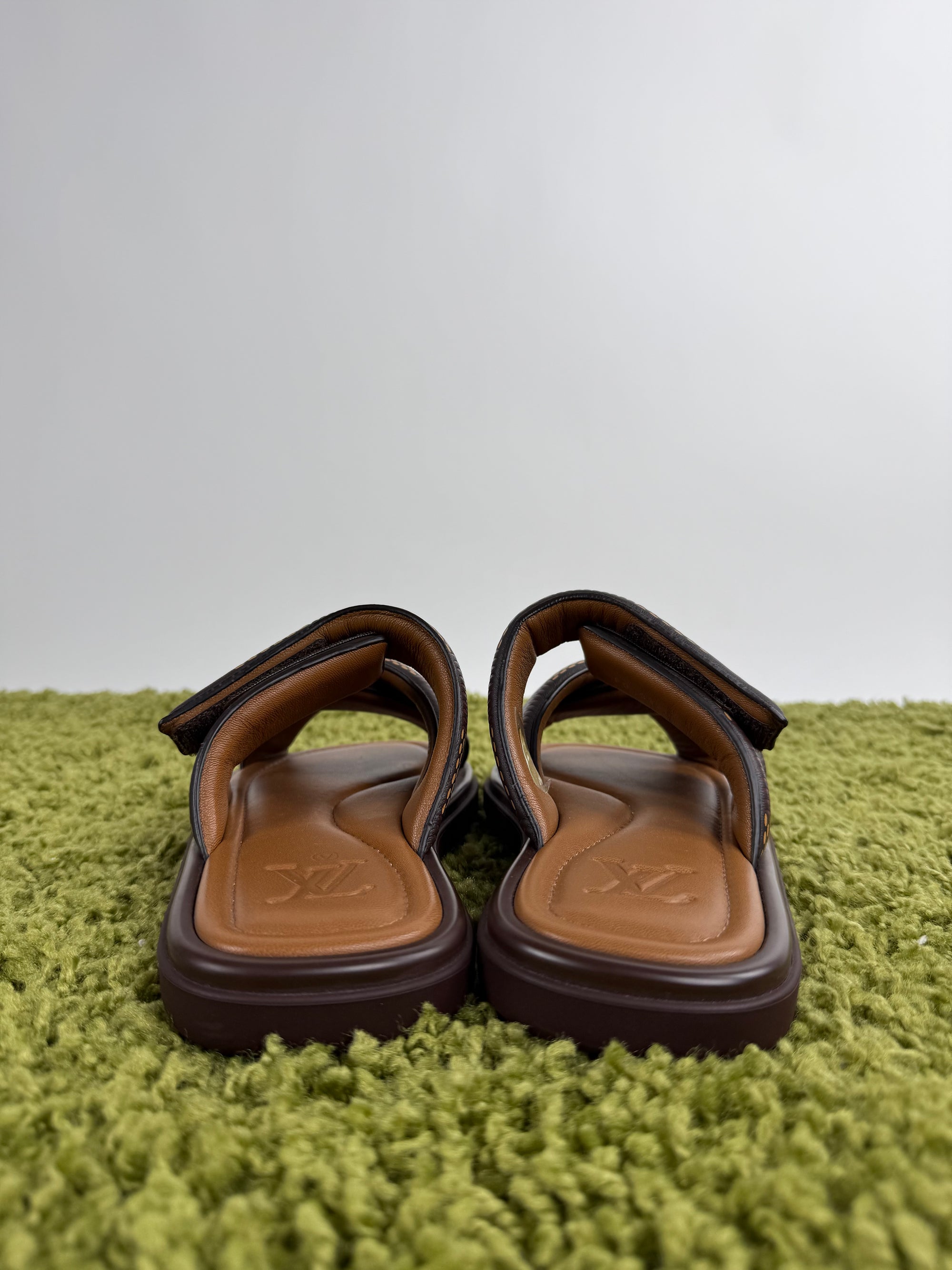 Sandalo Louis Vuitton Marrone 7