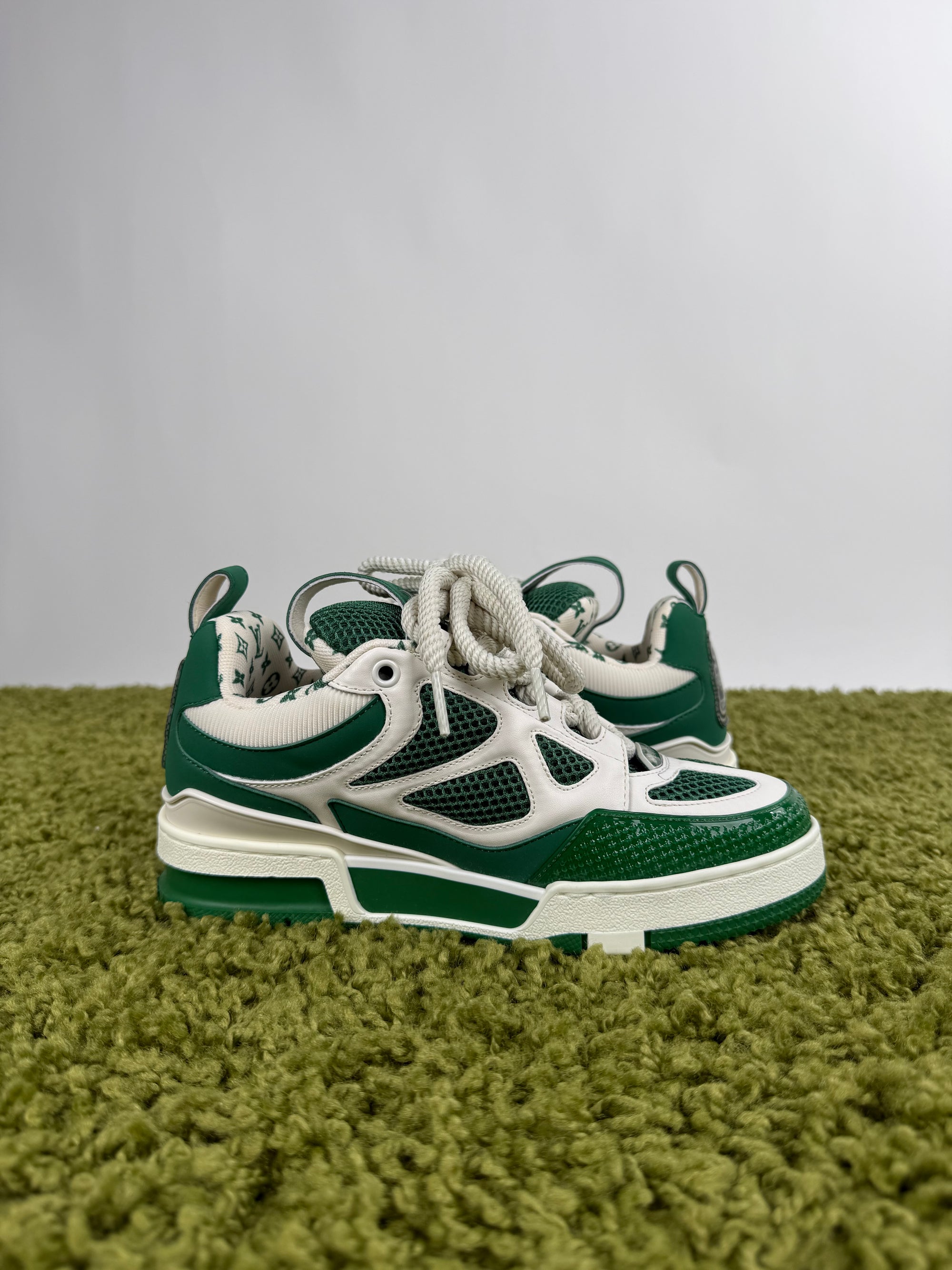 Louis Vuitton Skate Verde 3.5