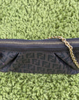 Borsa Fendi Baguette in tela Marrone