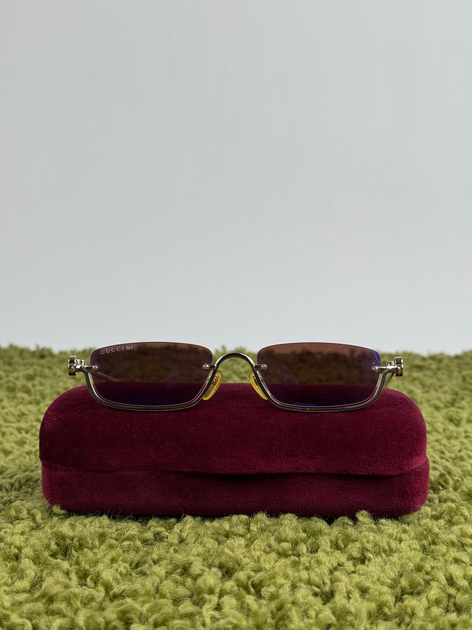 Occhiali Gucci Monogram Rossi