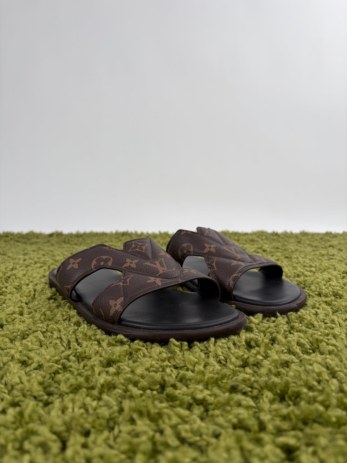Mules Louis Vuitton Oasis Marrone 6