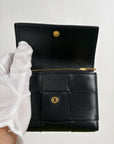Portafoglio Bottega Veneta Tri-Fold Cassette Small Nero