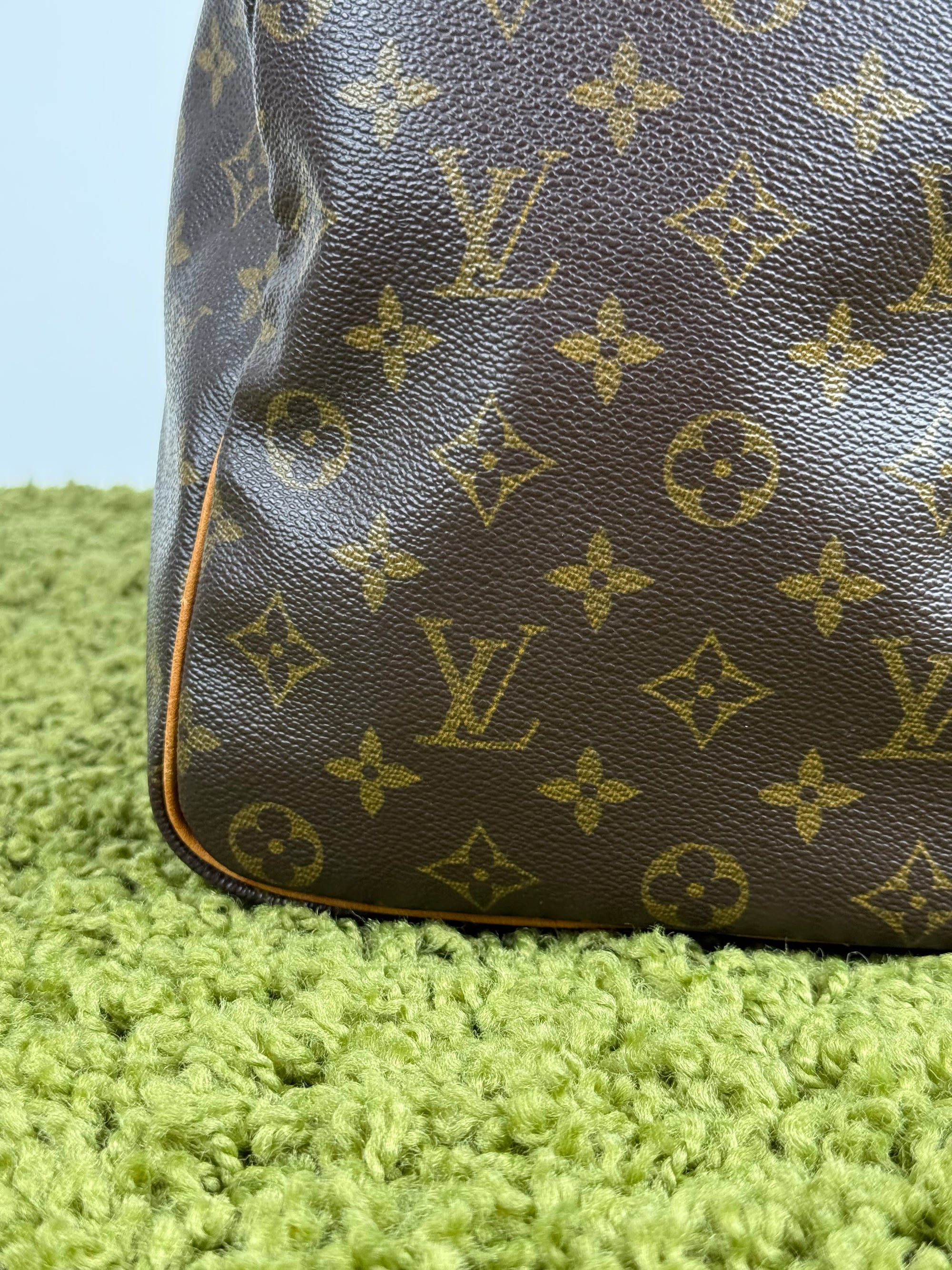 Borsone Keepall Louis Vuitton Marrone Vintage 1998 45