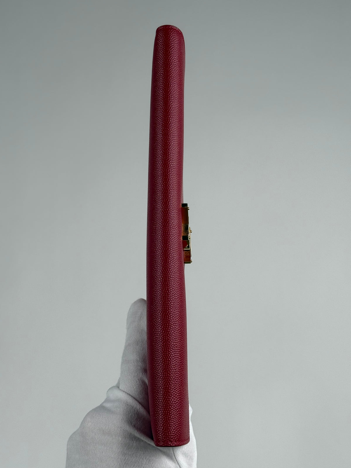 Pochette Yves Saint Laurent Grain de Poudre Uptown Rosso