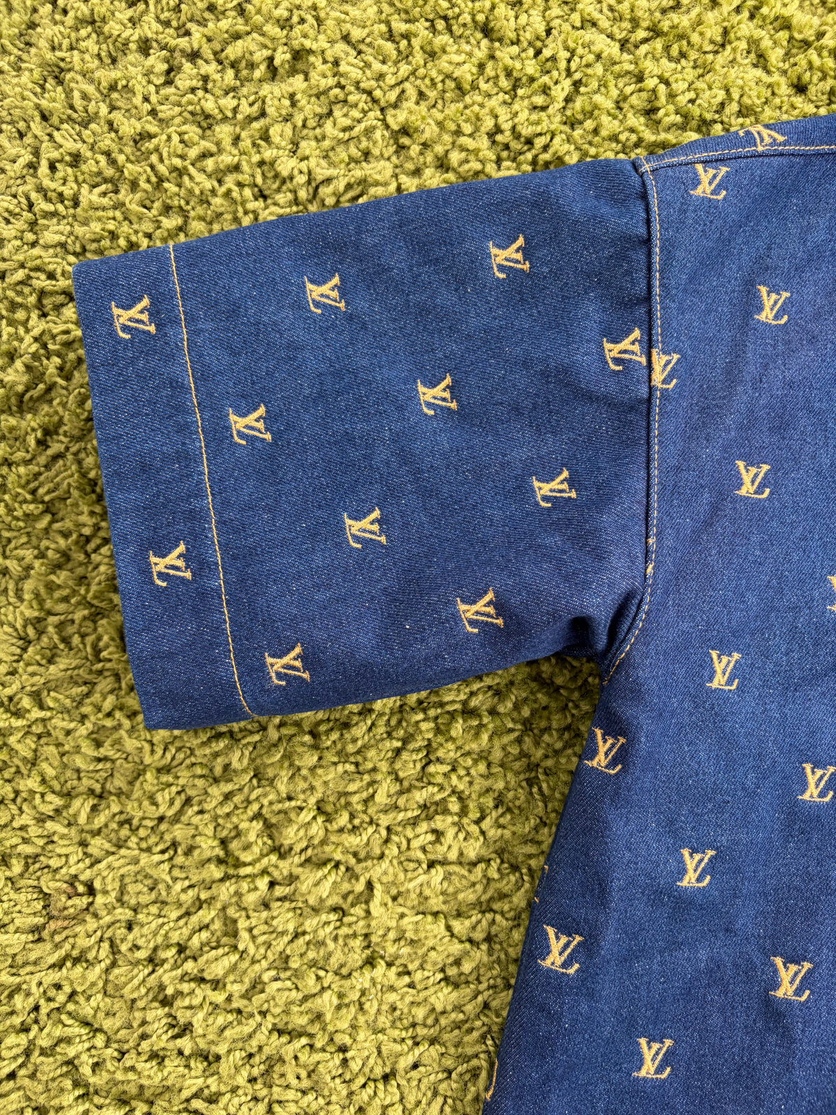 Camicia Louis Vuitton In Denim Blu S