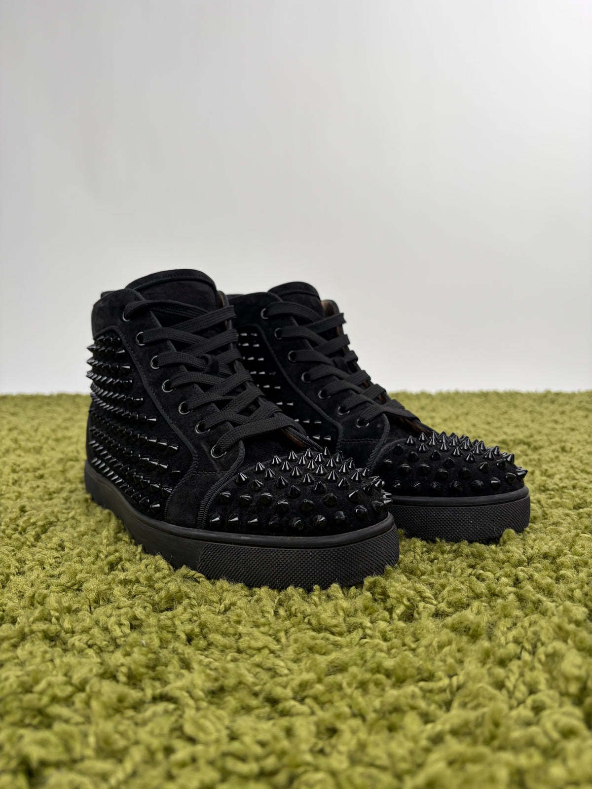 Christian Louboutin Spikes High Nero 41