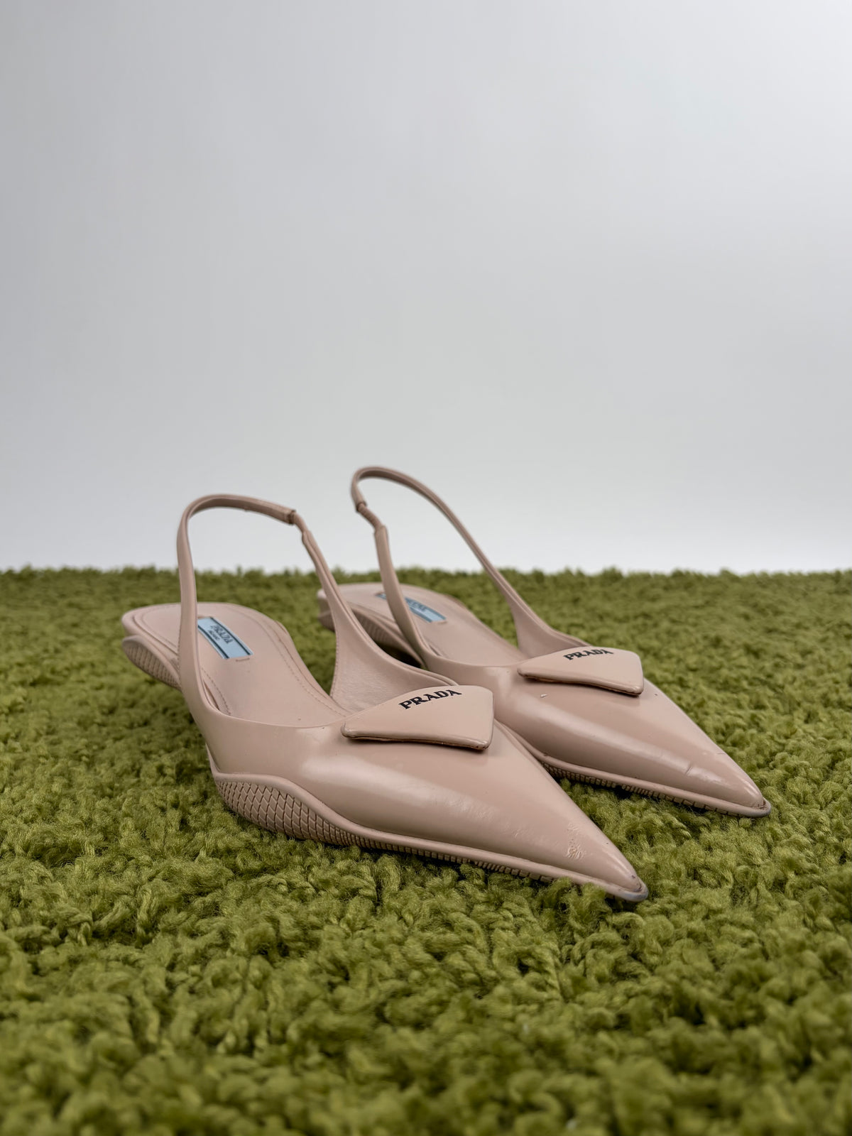 Décolleté SlingBack Prada Rosa 37
