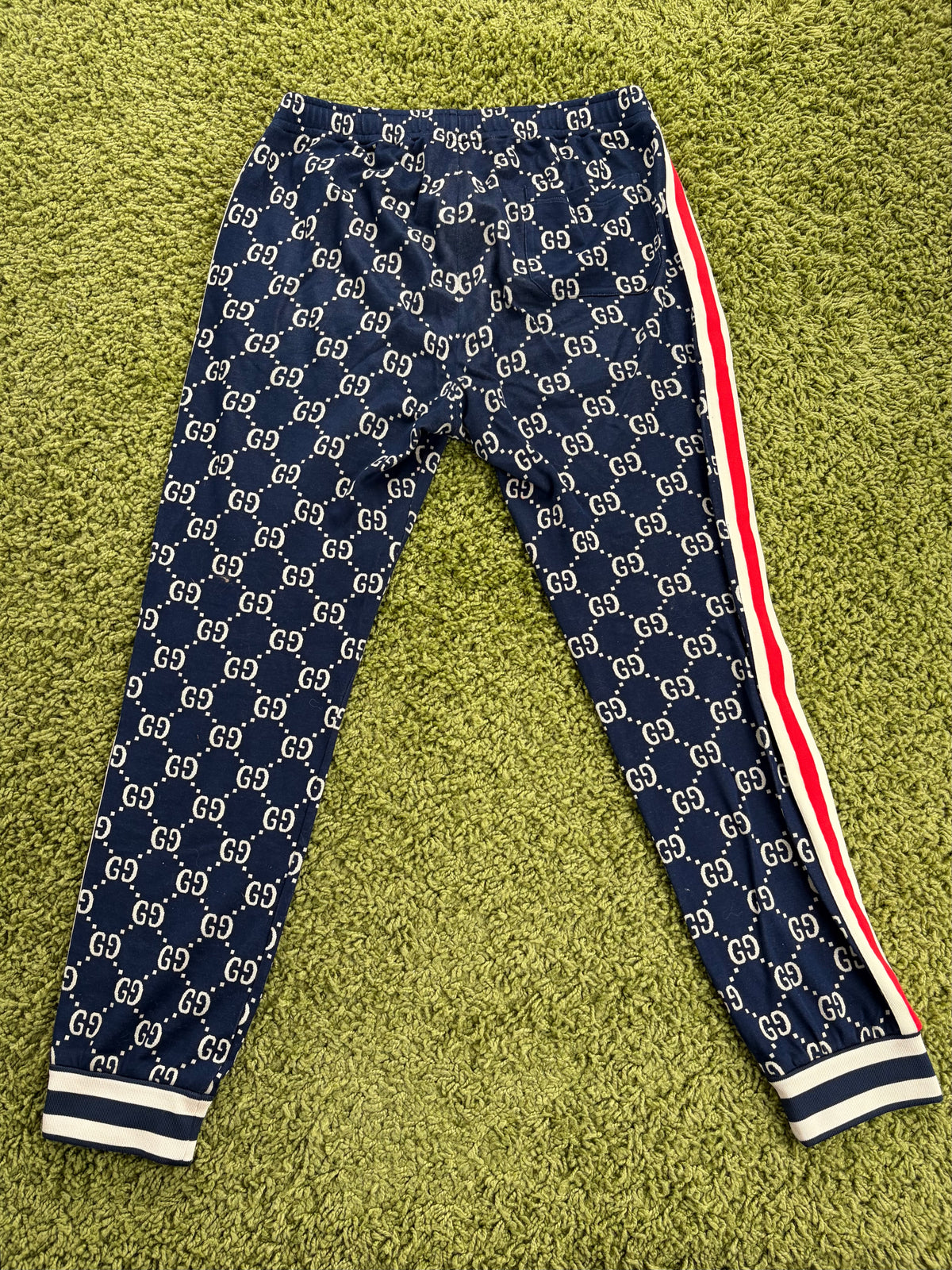 Pantalone Gucci Monogram Blu Multicolor XL