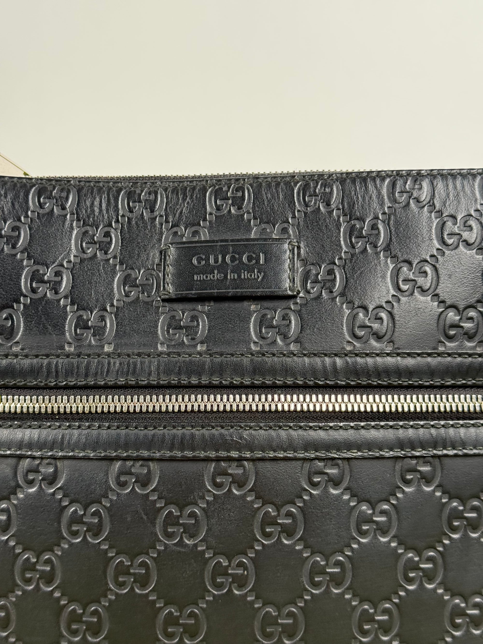Borsello Gucci in Pelle Nera