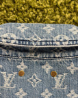 Completo Louis Vuitton X Supreme Size 50/34 blu e bianco