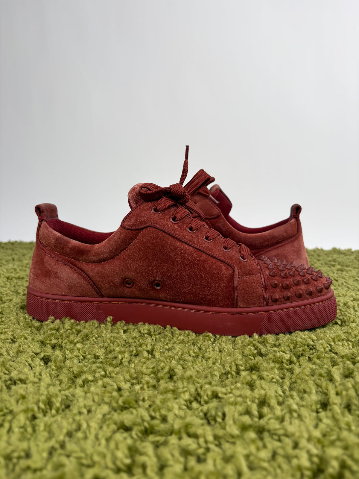 Christian Louboutin Spikes Low Rosso 44