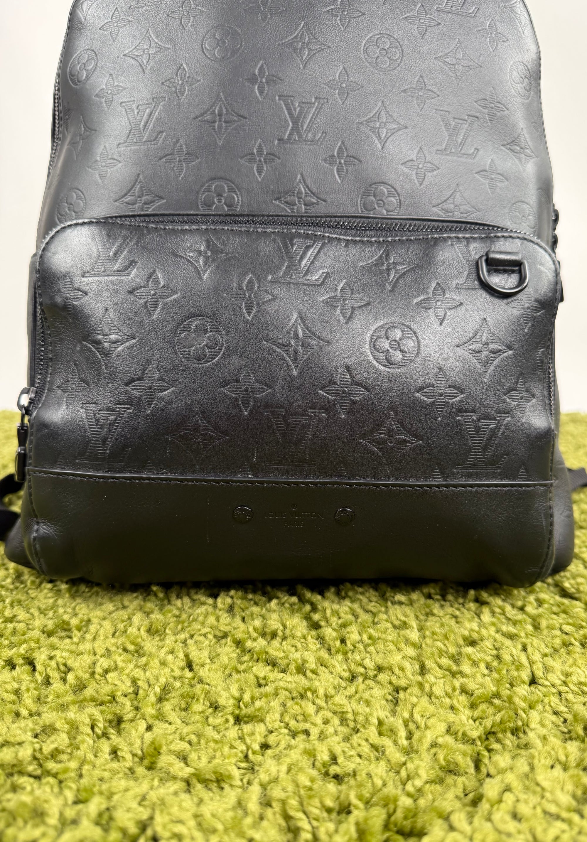 Zaino Louis Vuitton Racer in pelle Nera Monogram