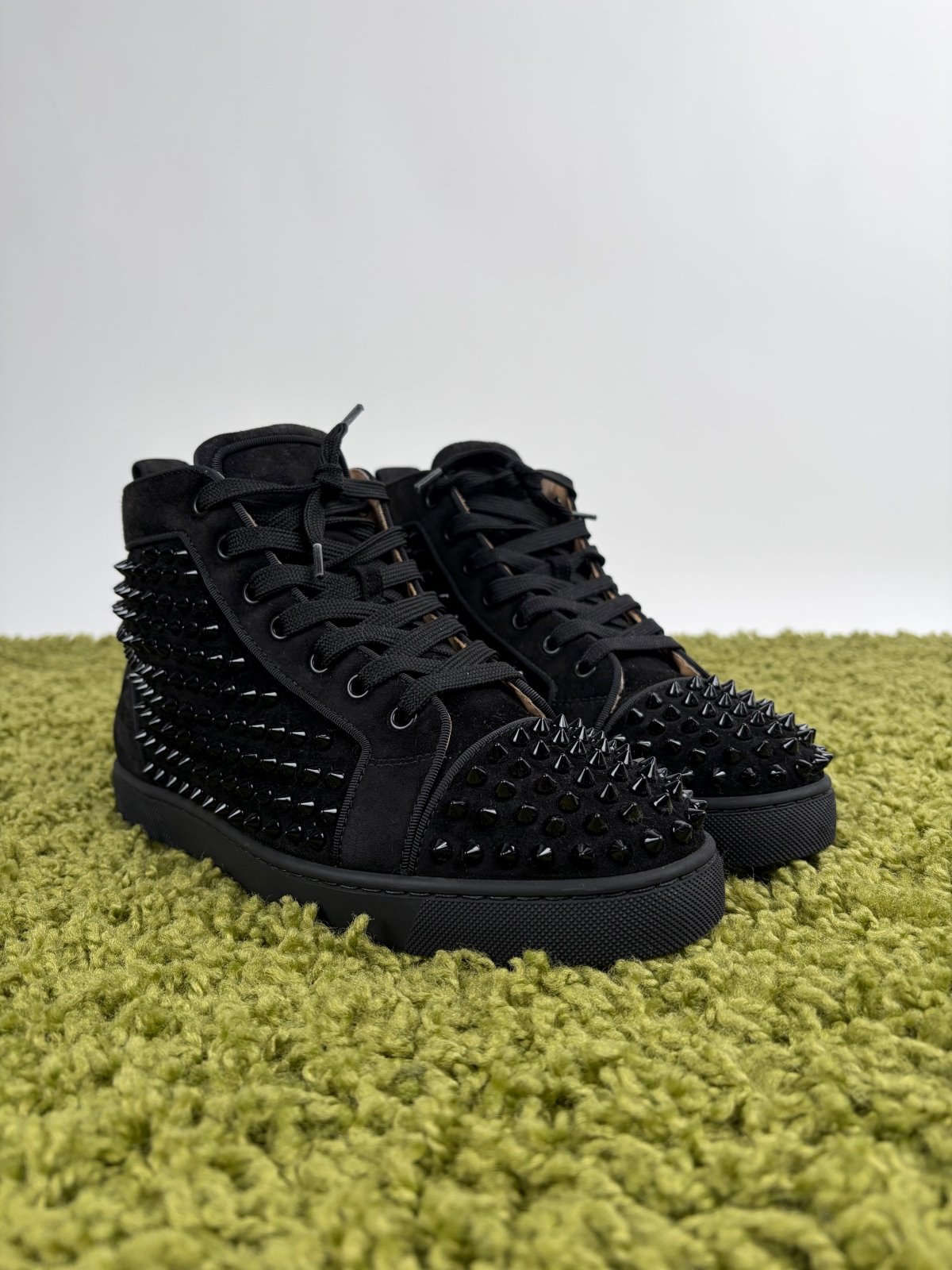 Christian Louboutin Spikes High Nera 40 - Second Hand Di Fiore