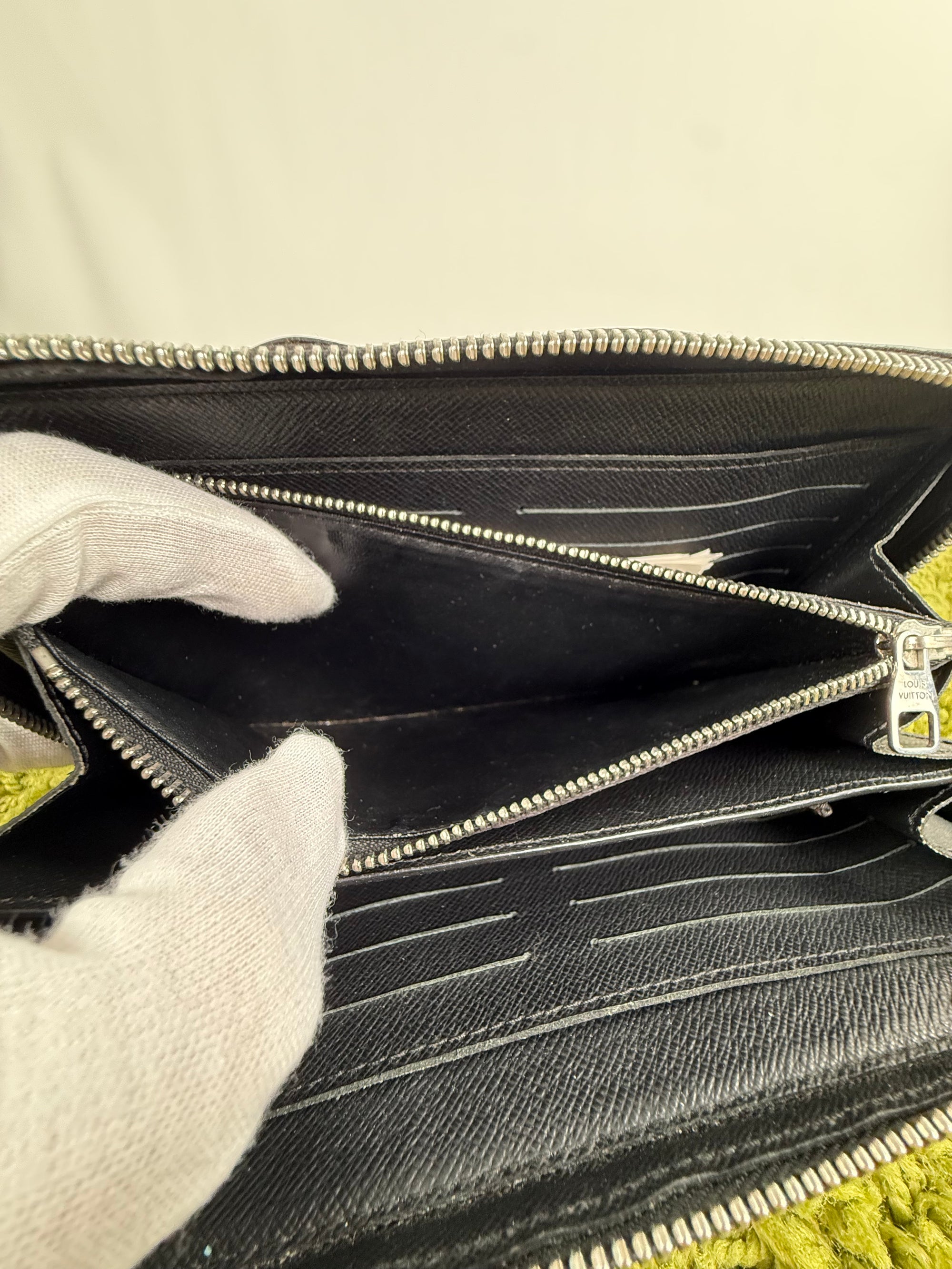Portafoglio Monogram Macassar Zippy XL Louis Vuitton Monogram Marrone