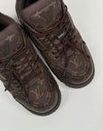 Louis Vuitton trainer maxi Size 7.5=41.5 veste 42.5 marroni