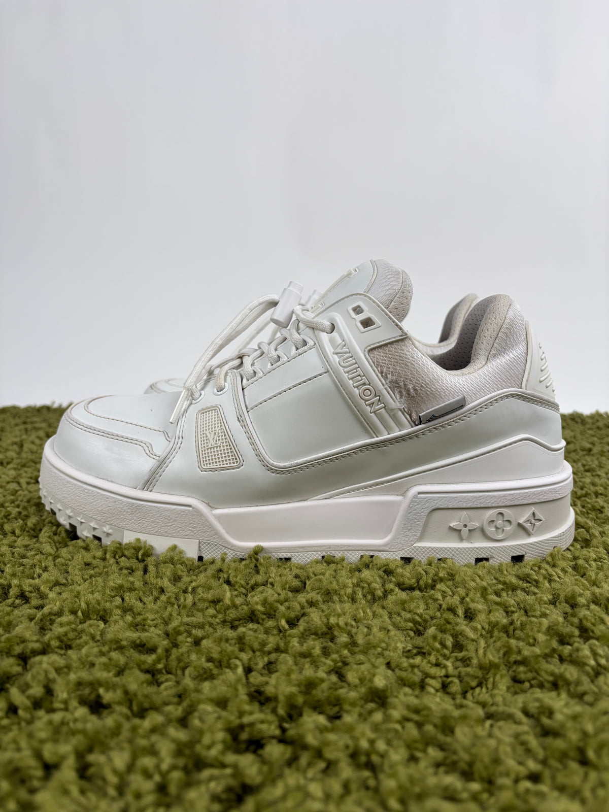 Louis Vuitton Trainer Maxi Bianco 8.5