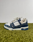 Louis Vuitton Trainer Denim Blu 6