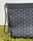 Goyard Pochette Conti in tela Goyardine  Grigia