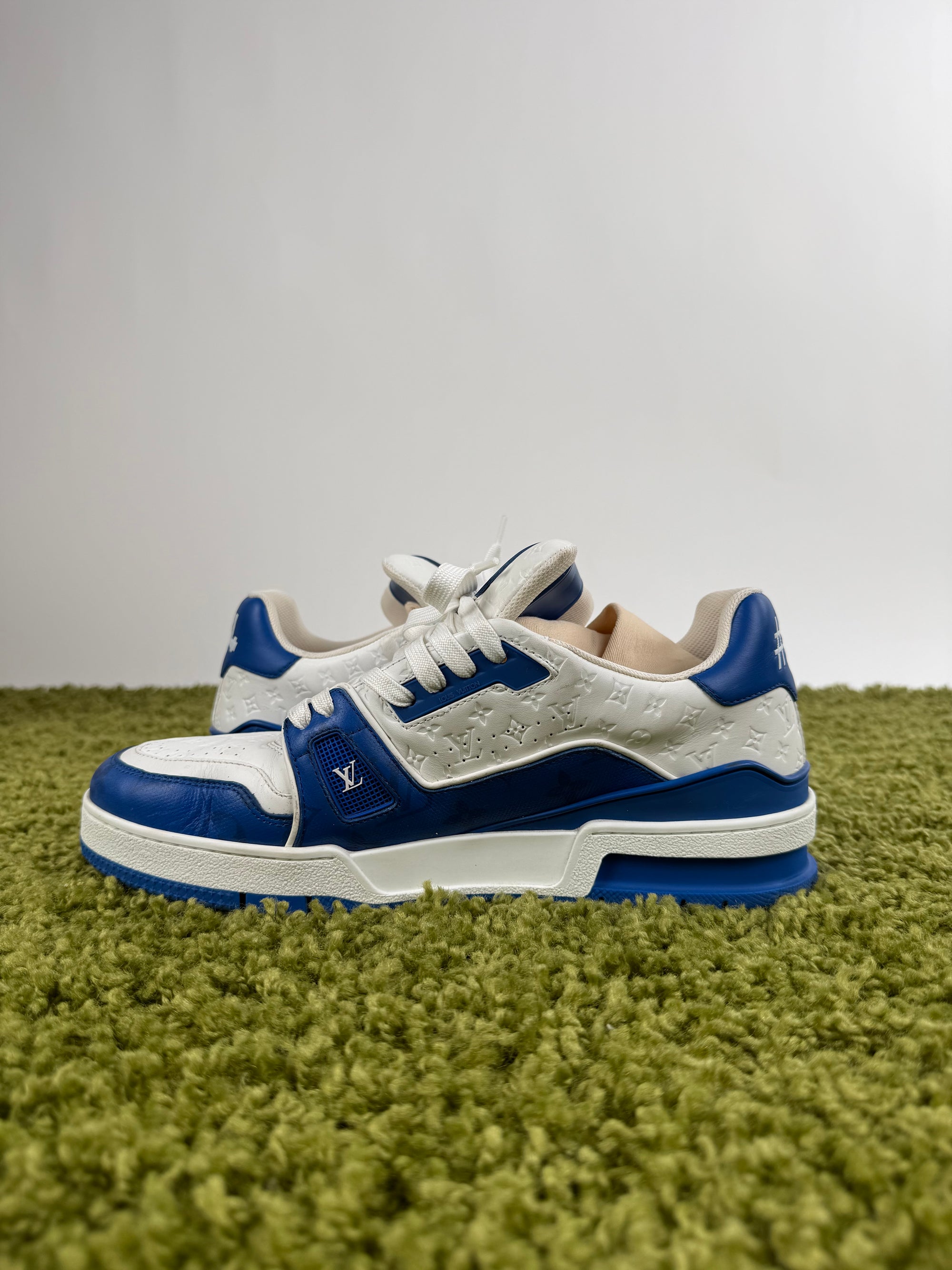 Louis Vuitton Trainer Blu 8