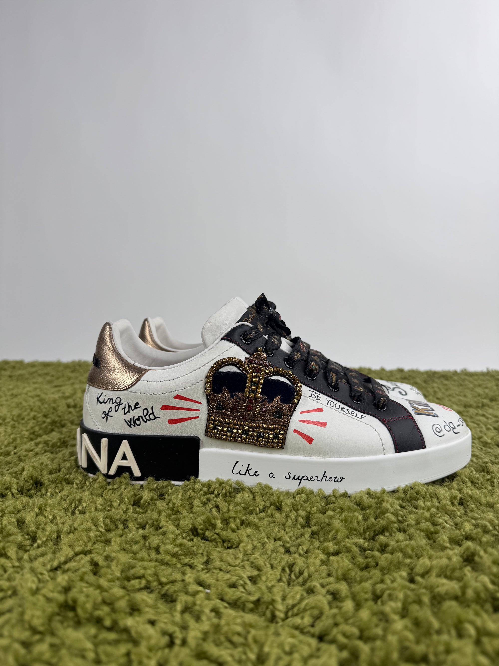 Dolce&amp;Gabbana Portofino Bianco Multicolor 8.5