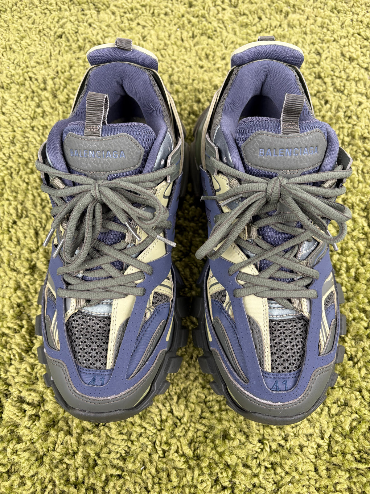Balenciaga Track Verde Multicolor 41 - Second Hand Di Fiore