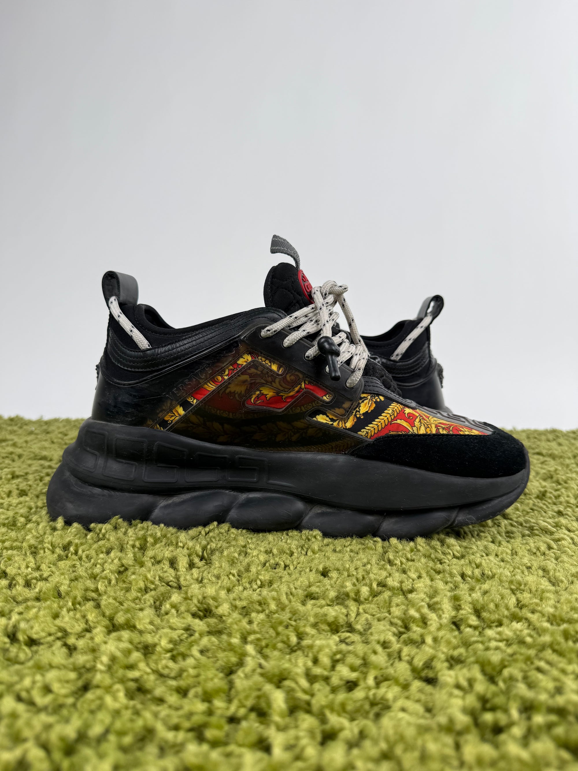Versace Chain Sneaker Nere 43